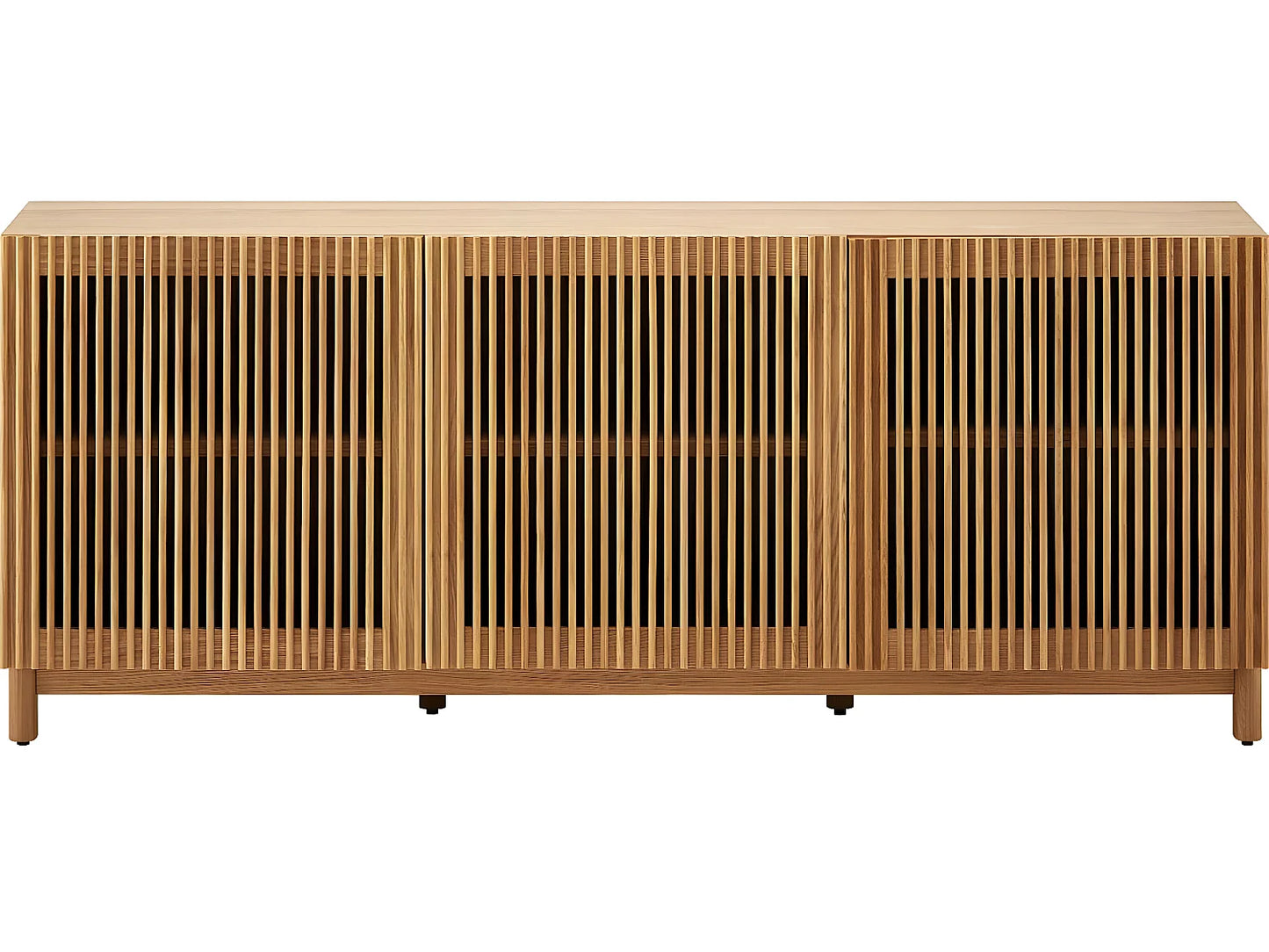 Buffet Frêne Japandi Trois Portes - Umea