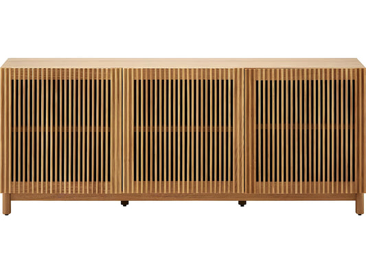 Buffet Frêne Japandi Trois Portes - Umea