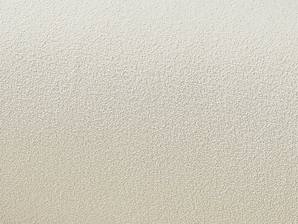 Canapé Japandi Arrondi Bouclette Beige 3 Places - Bovana