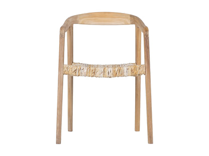 Duo Fauteuils Japandi Teck Naturel Clair - Junaria