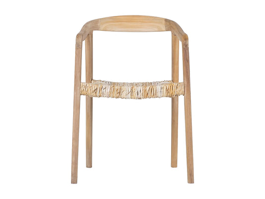 Duo Fauteuils Japandi Teck Naturel Clair - Junaria