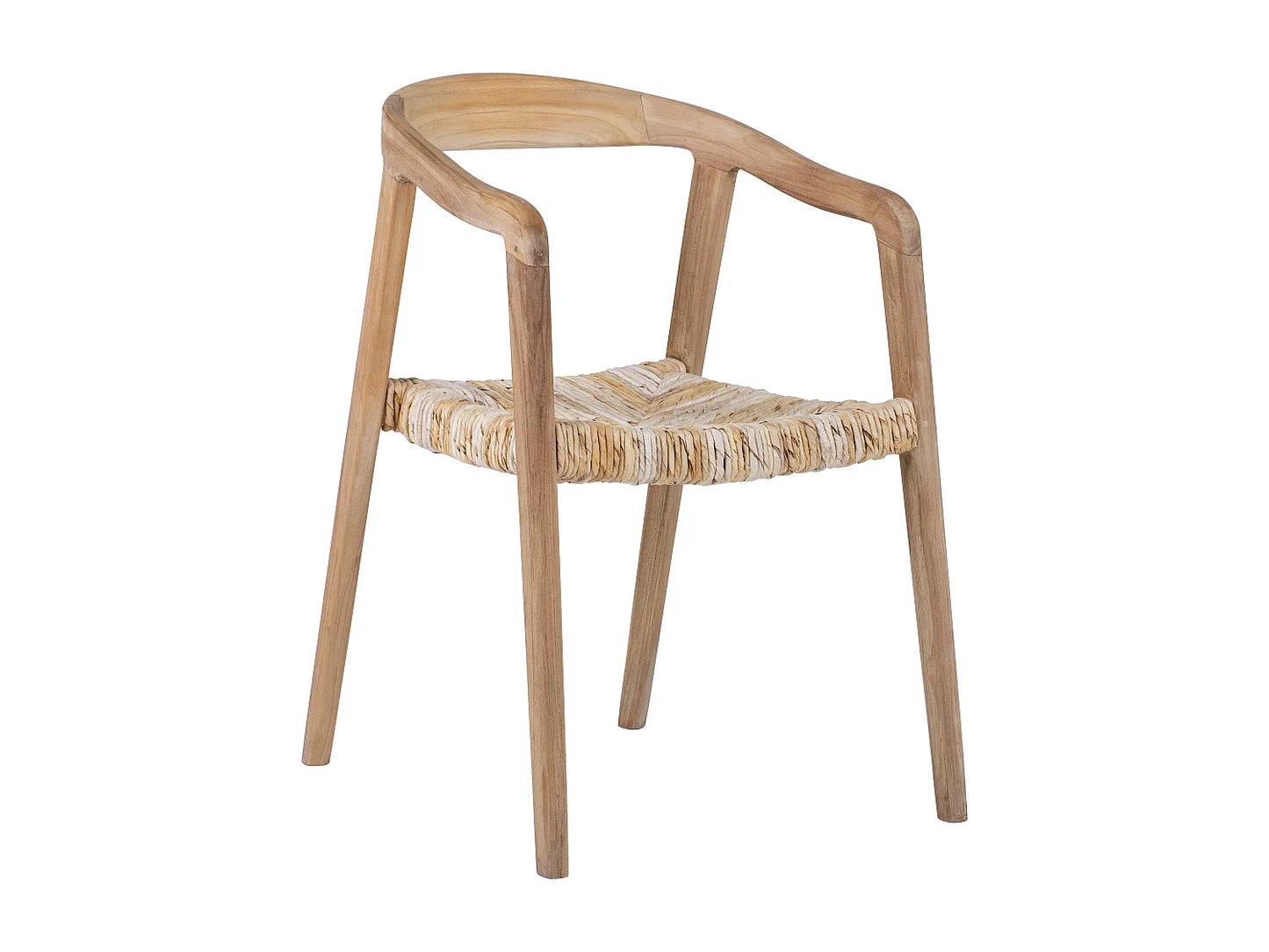 Duo Fauteuils Japandi Teck Naturel Clair - Junaria