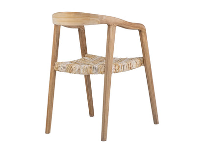 Duo Fauteuils Japandi Teck Naturel Clair - Junaria
