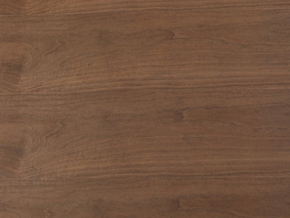 Table Ronde Japandi Quatre Couverts Naturel Foncé - Antaliza