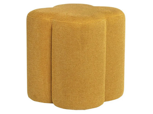 Pouf Solaire Japandi Jaune Moutarde - Kuba