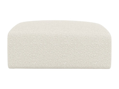 Pouf Nuage Japandi Bouclette Blanc - Pogni