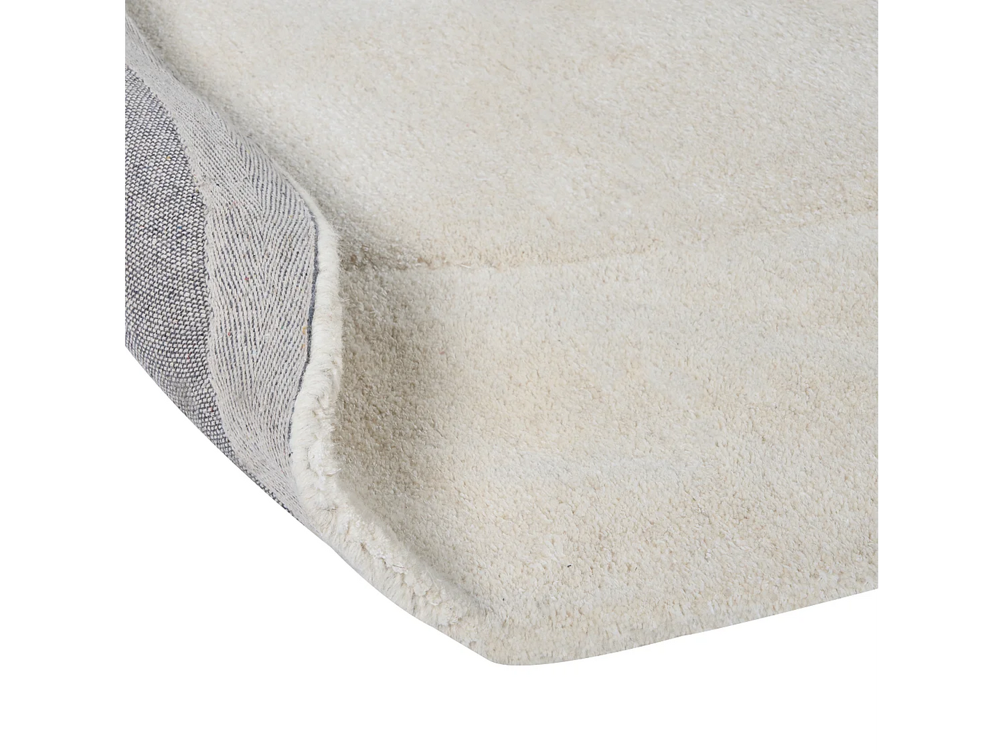 Tapis Japandi Viscose Blanc Cassé - Mitha