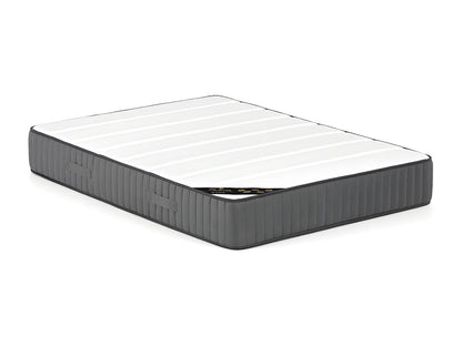Lit Coffre Japandi Velours Côtelé Crème - Liraba