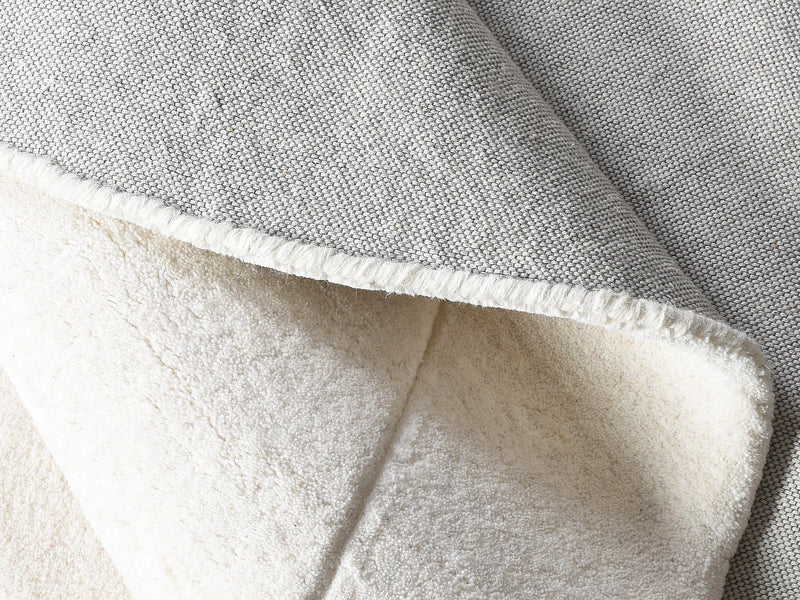 Tapis Organique Japandi Laine Crème - Willow