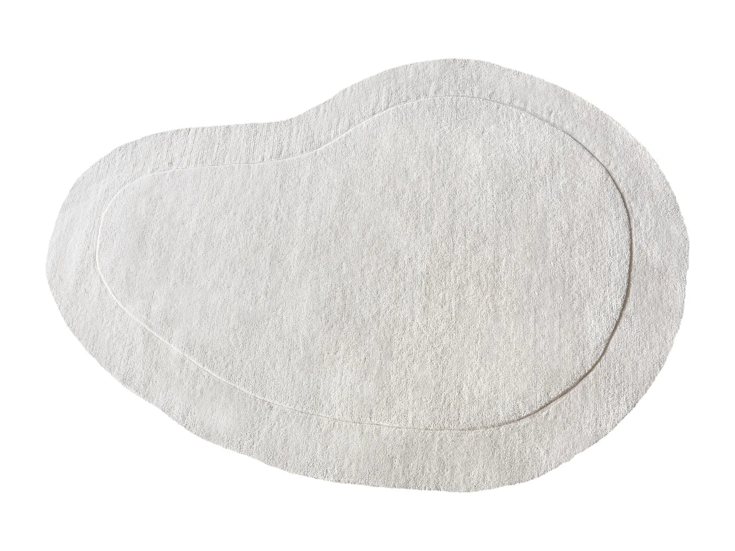 Tapis Organique Japandi Laine Crème - Willow