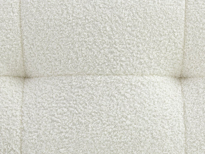 Canapé Japandi Nuage d'Angle Bouclette Blanche - Sopelana