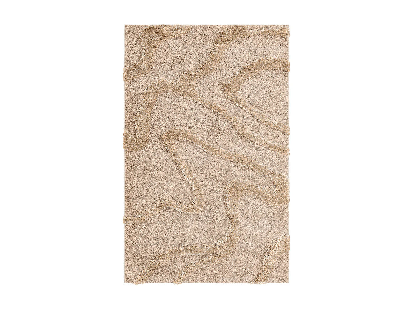Tapis Shaggy Japandi Brun Cosy - Thun