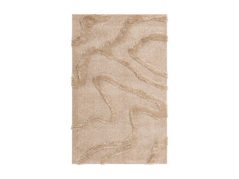 Tapis Shaggy Japandi Brun Cosy - Thun