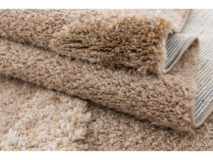 Tapis Shaggy Japandi Brun Cosy - Thun