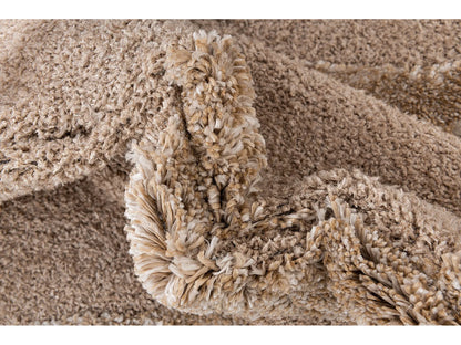 Tapis Shaggy Japandi Brun Cosy - Thun