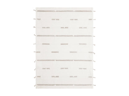 Tapis Japandi Blanc Style Boho - Juniper
