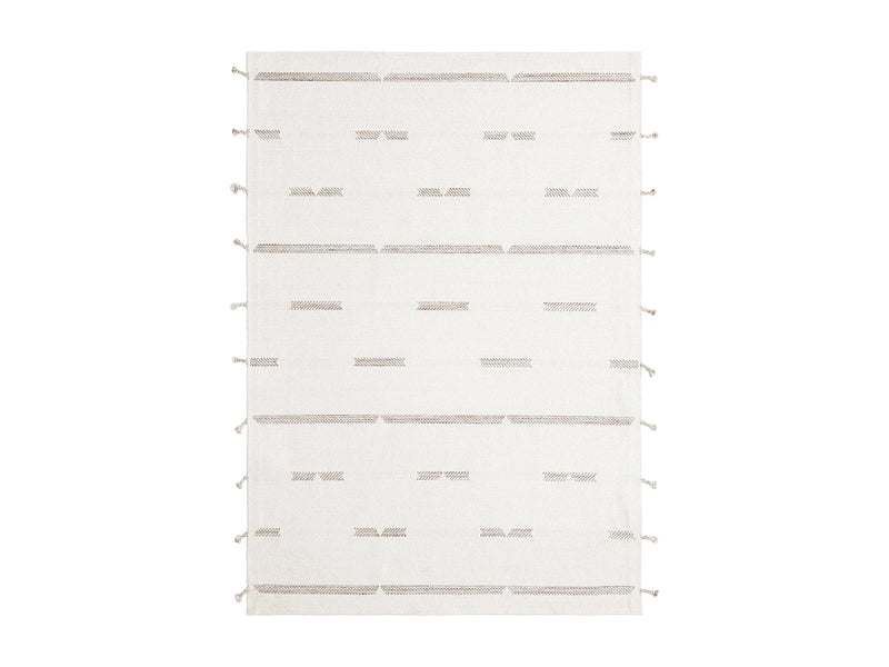 Tapis Japandi Blanc Style Boho - Juniper