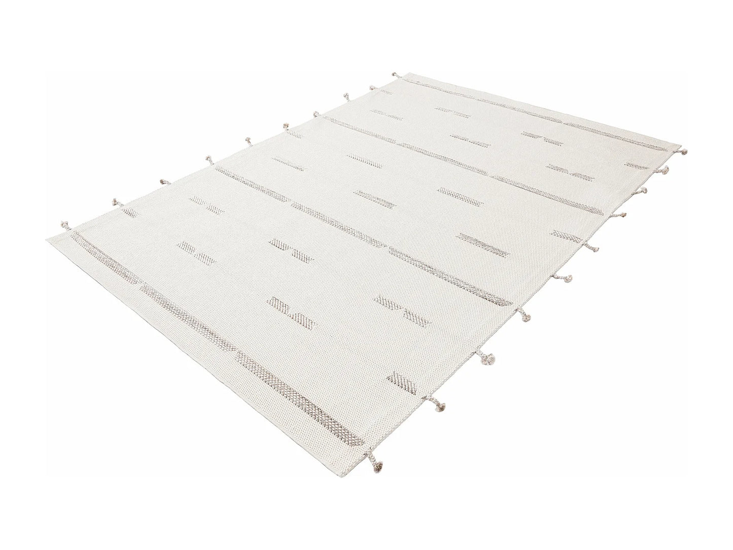Tapis Japandi Blanc Style Boho - Juniper