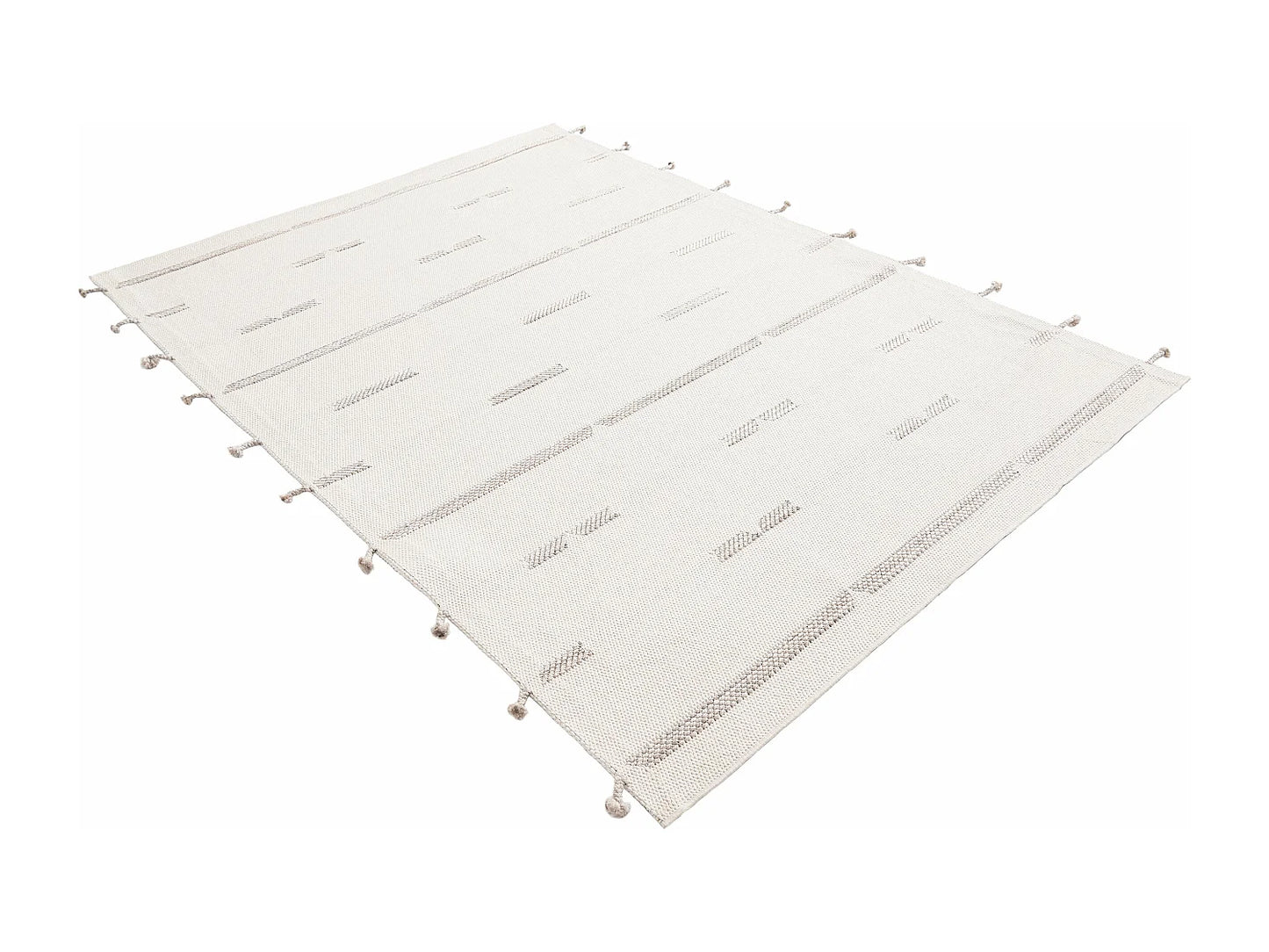 Tapis Japandi Blanc Style Boho - Juniper