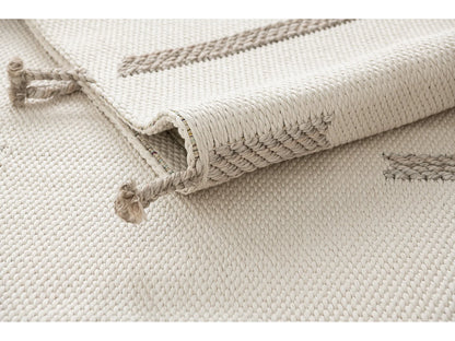 Tapis Japandi Blanc Style Boho - Juniper