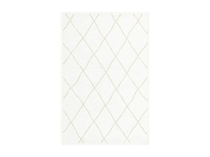 Tapis Japandi Blanc Style Folklore - St Gallen