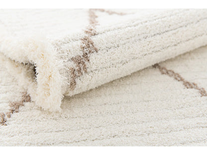 Tapis Japandi Blanc Style Folklore - St Gallen