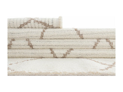 Tapis Japandi Blanc Style Folklore - St Gallen