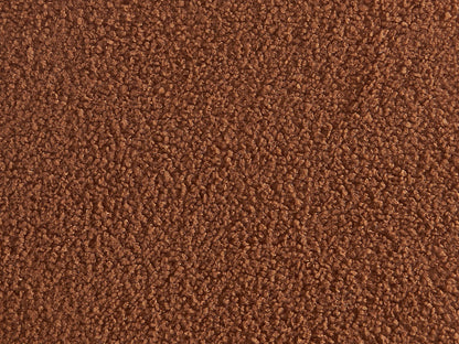 Pouf Carré Japandi Tissu Terracotta - Ecambi