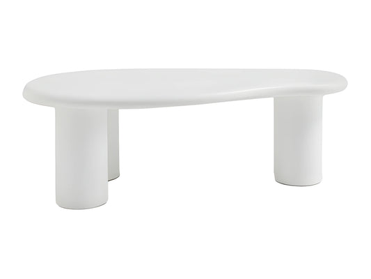 Table Basse Japandi Organique Fibre Ciment - Luna