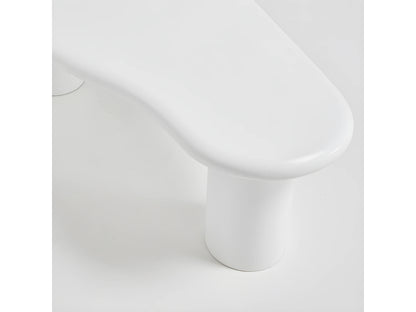 Table Basse Japandi Organique Fibre Ciment - Luna