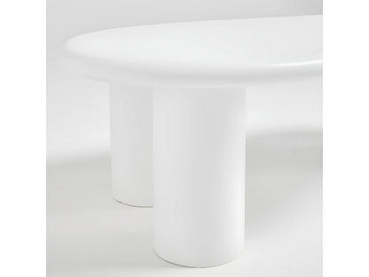 Table Basse Japandi Organique Fibre Ciment - Luna