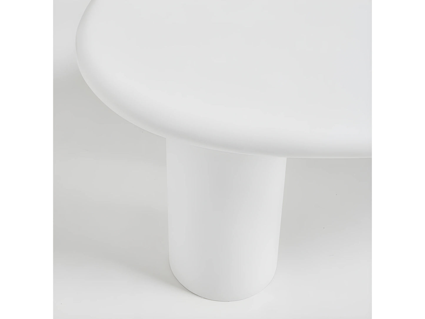 Table Basse Japandi Organique Fibre Ciment - Luna