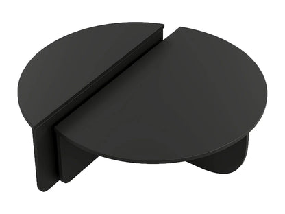 Table Basse Japandi Gigogne Noire - Aloeva