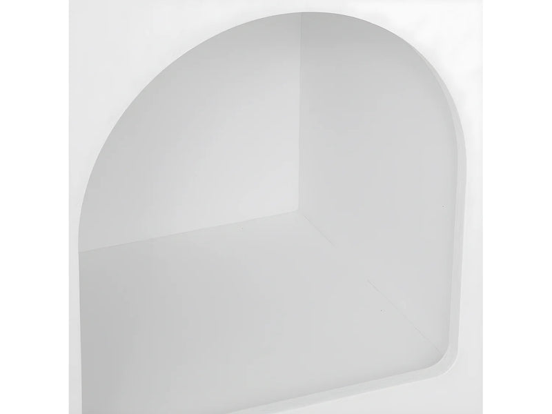 Meuble Six Niches Japandi Blanc - Blanc