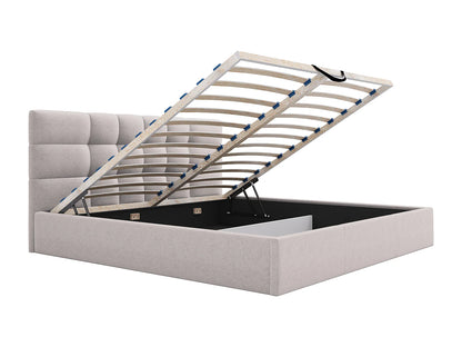 Lit Coffre Japandi King Size Beige - Eliava