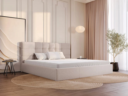 Lit Coffre Japandi King Size Beige - Eliava