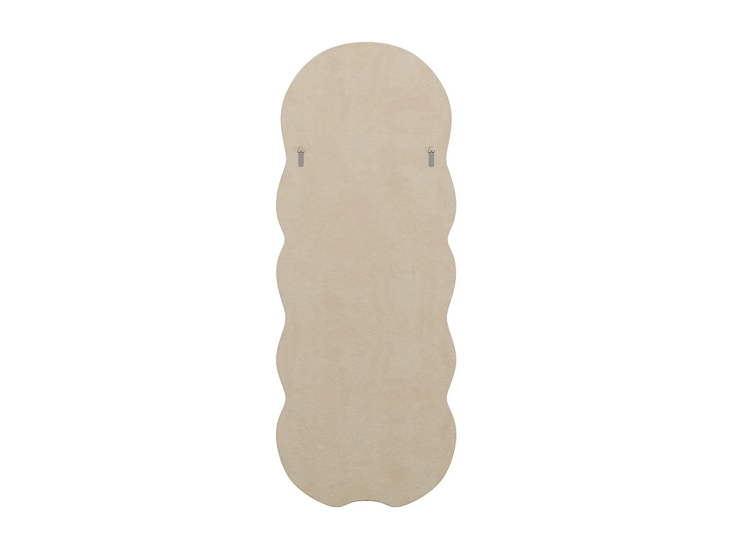 Miroir Psyché Japandi Velours Beige - Linoa