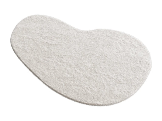 Tapis Japandi Shaggy Effet Fourrure - Girona