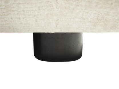 Canapé Japandi d'Angle Tissu Beige - Tancavo