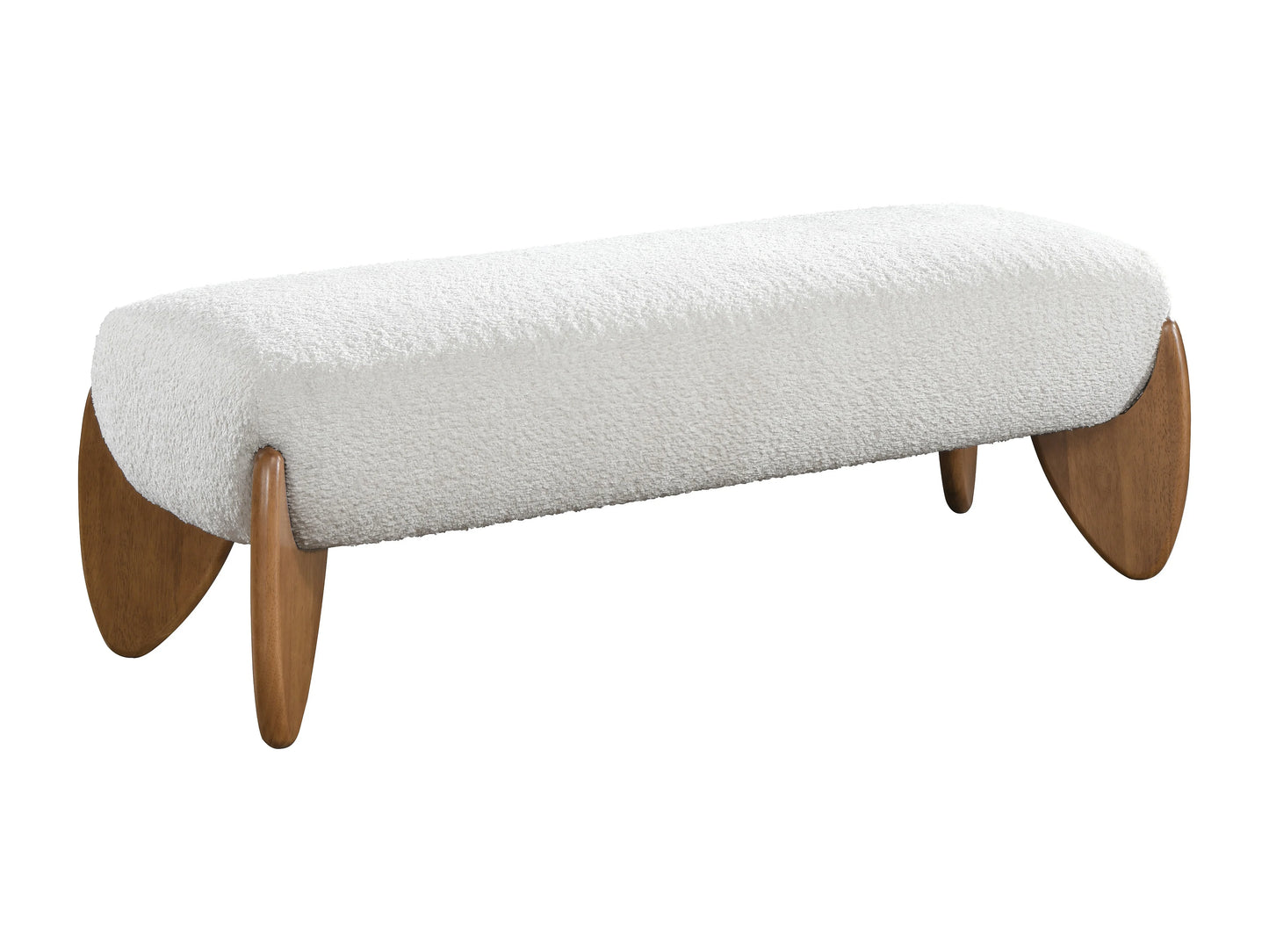 Banc Gamura Japandi Blanc Naturel - Gamura