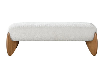 Banc Gamura Japandi Blanc Naturel - Gamura