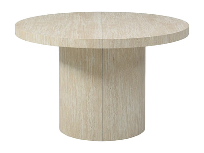 Table Extensible Japandi Mdf Effet Travertin - Sidrina