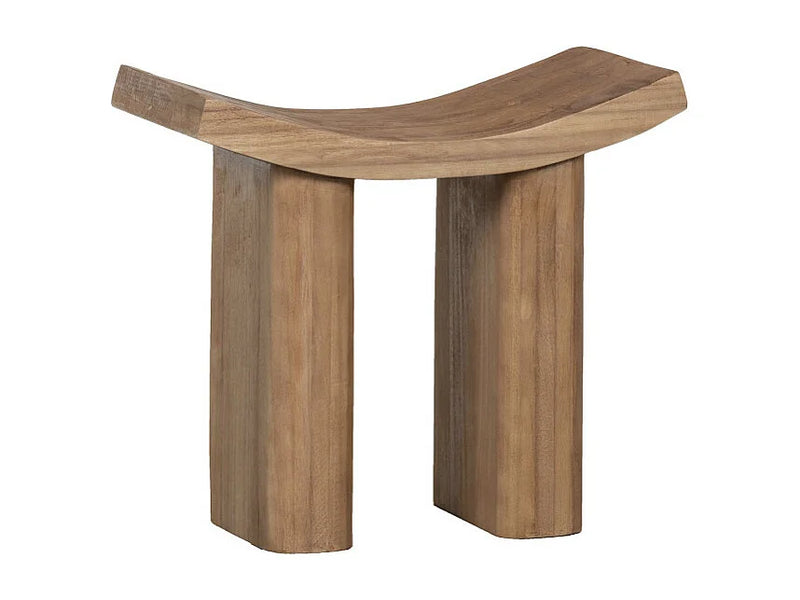 Tabouret Design Japandi Bois Clair - Japan