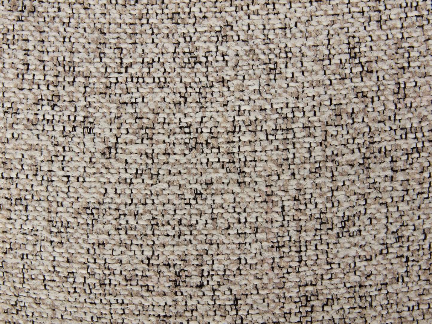 Chaise Pivotante Japandi Tweed Taupe Crème - Valiana
