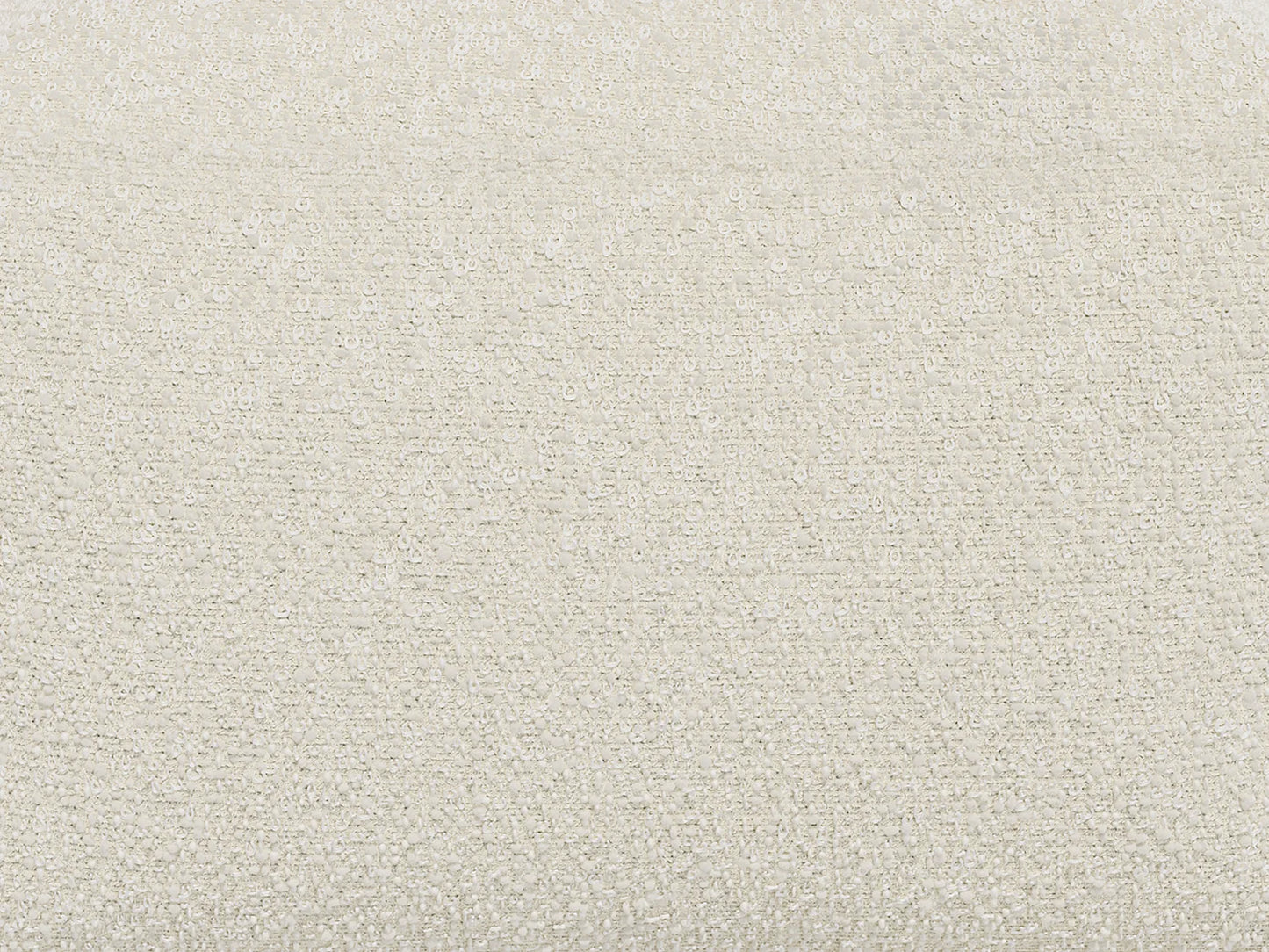 Pouf Épuré Japandi Bouclette Beige - Noumara