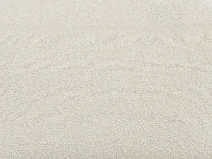Pouf Épuré Japandi Bouclette Beige - Noumara