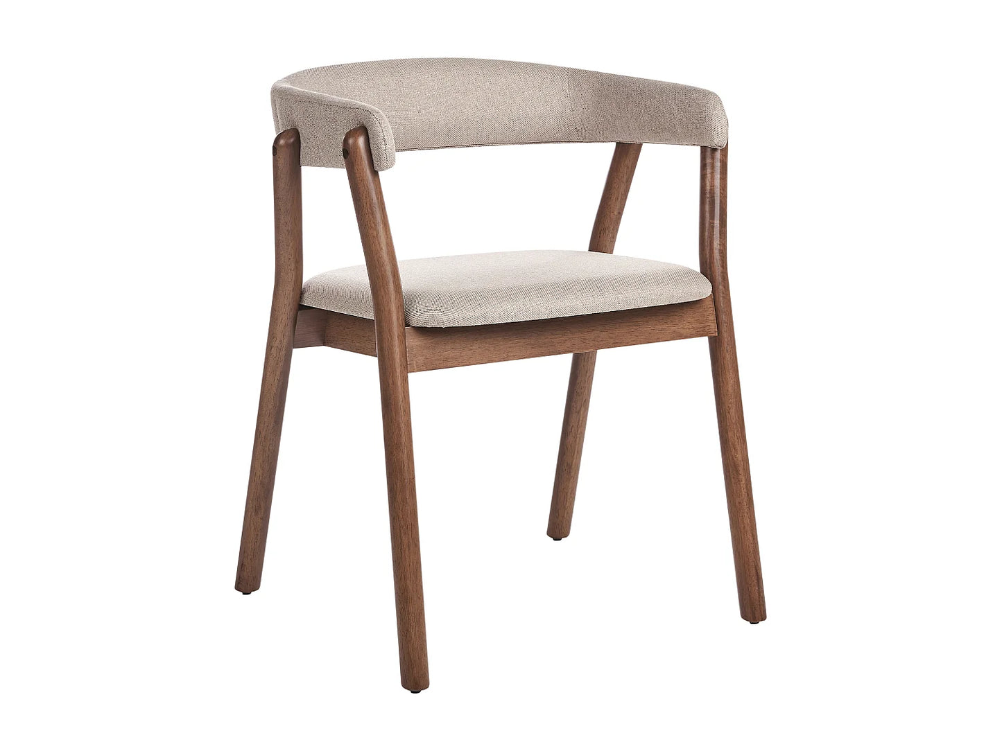 Duo Chaises Japandi Salle À Manger Beige - Mylo