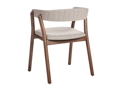 Duo Chaises Japandi Salle À Manger Beige - Mylo