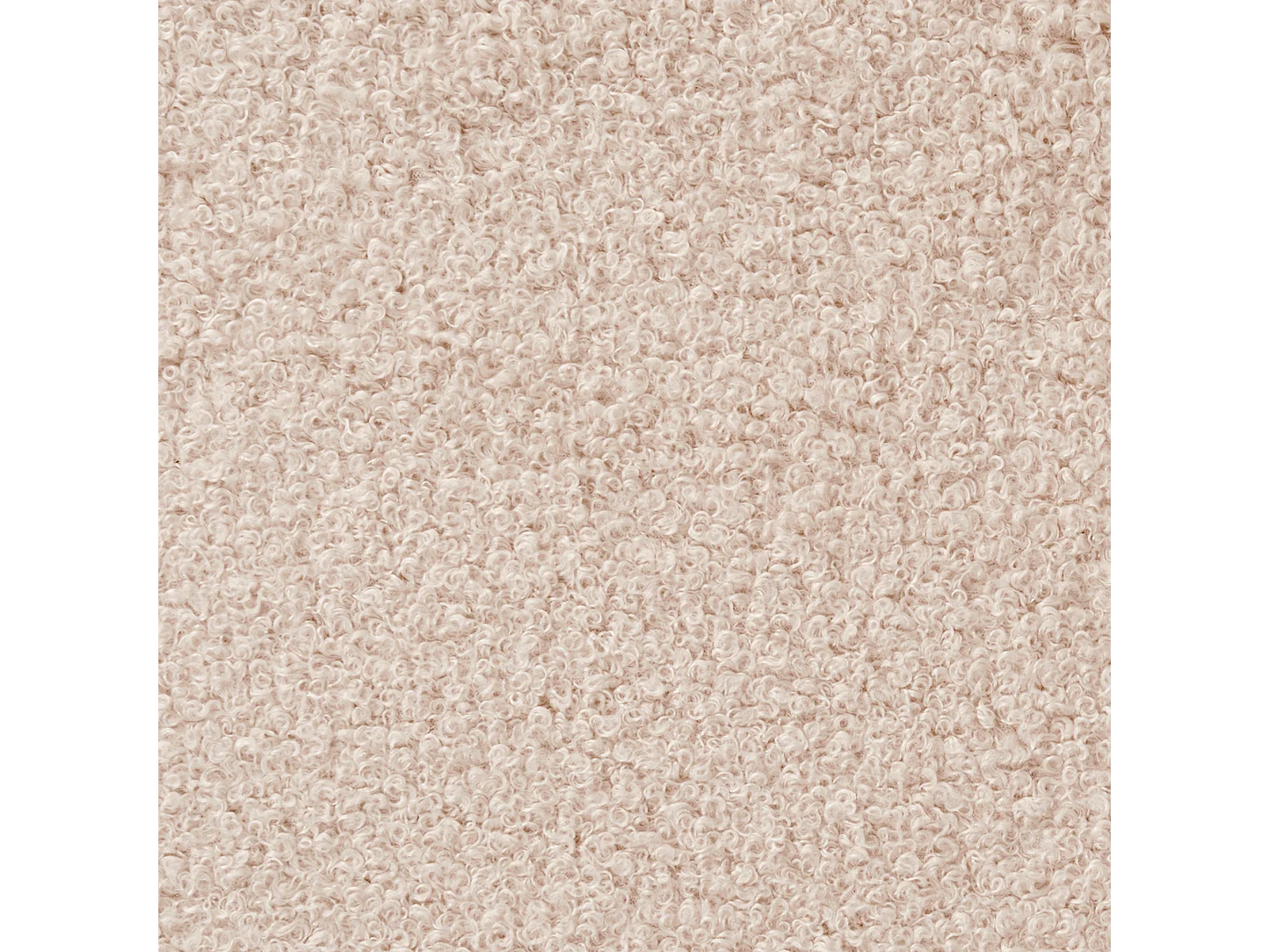 Lot De 2 Chaises Japandi Bouclée Beige - Ella