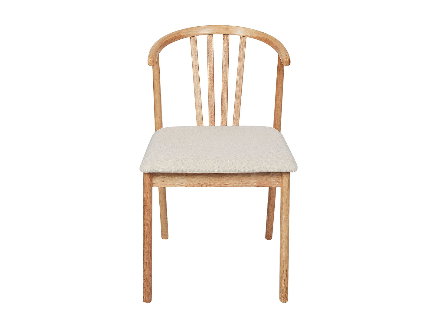 Chaise Japandi Salle À Manger Bois Clair - Craig